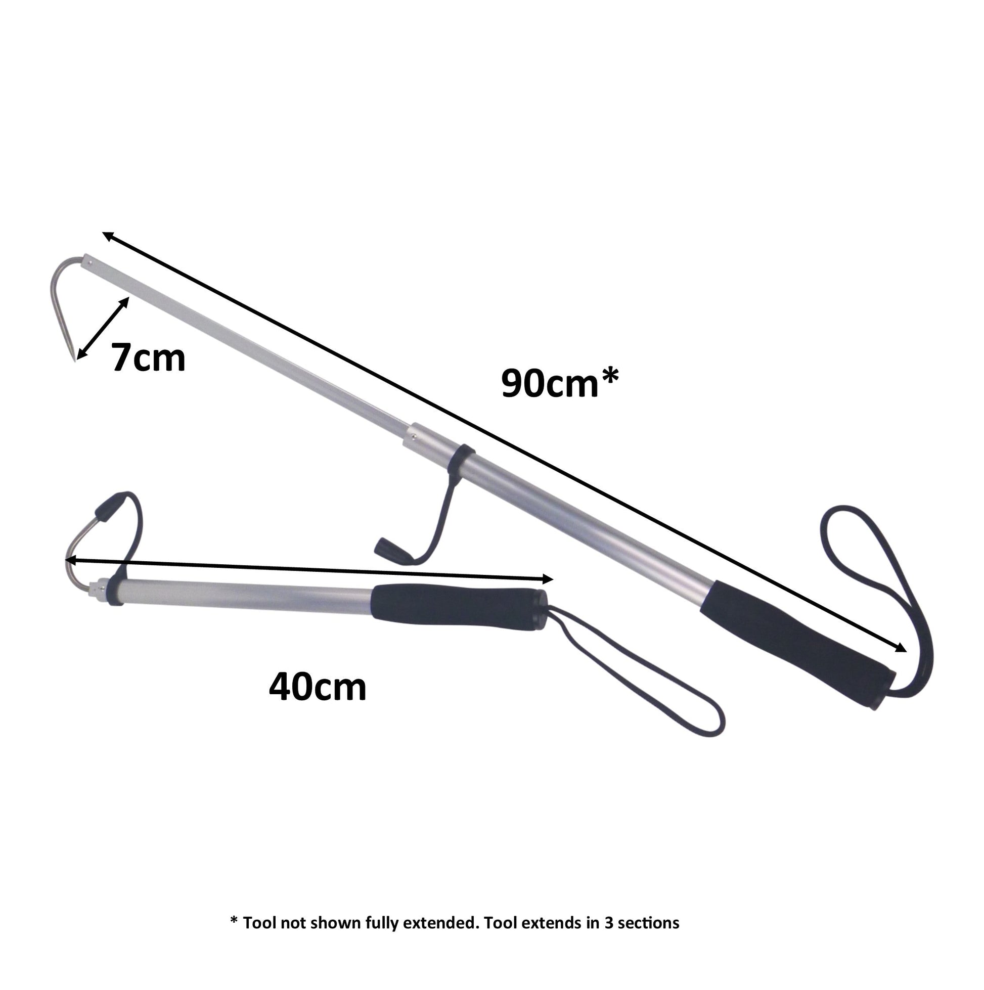 Rig Ezy 90cm Extendable Gaff - Image 3
