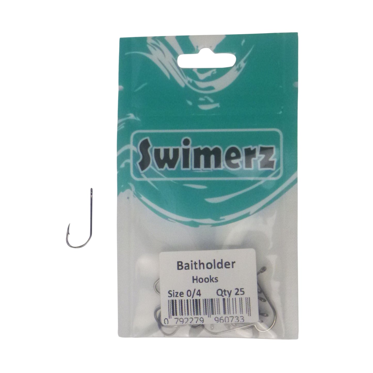 Swimerz 0/4 Baitholder Hook, Qty 25 - Image 2
