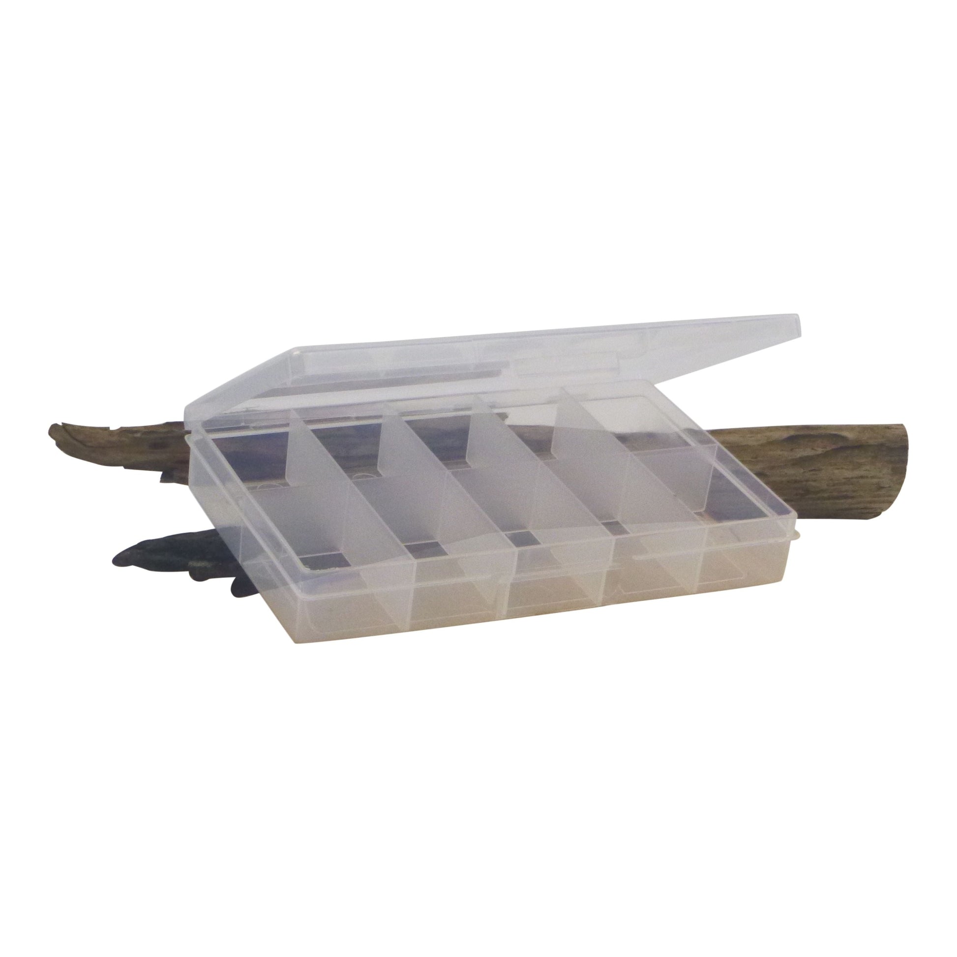 Rig Ezy 10 Compartment Tackle Box. 190mmL x 120mmW x 30mmD. - Image 2