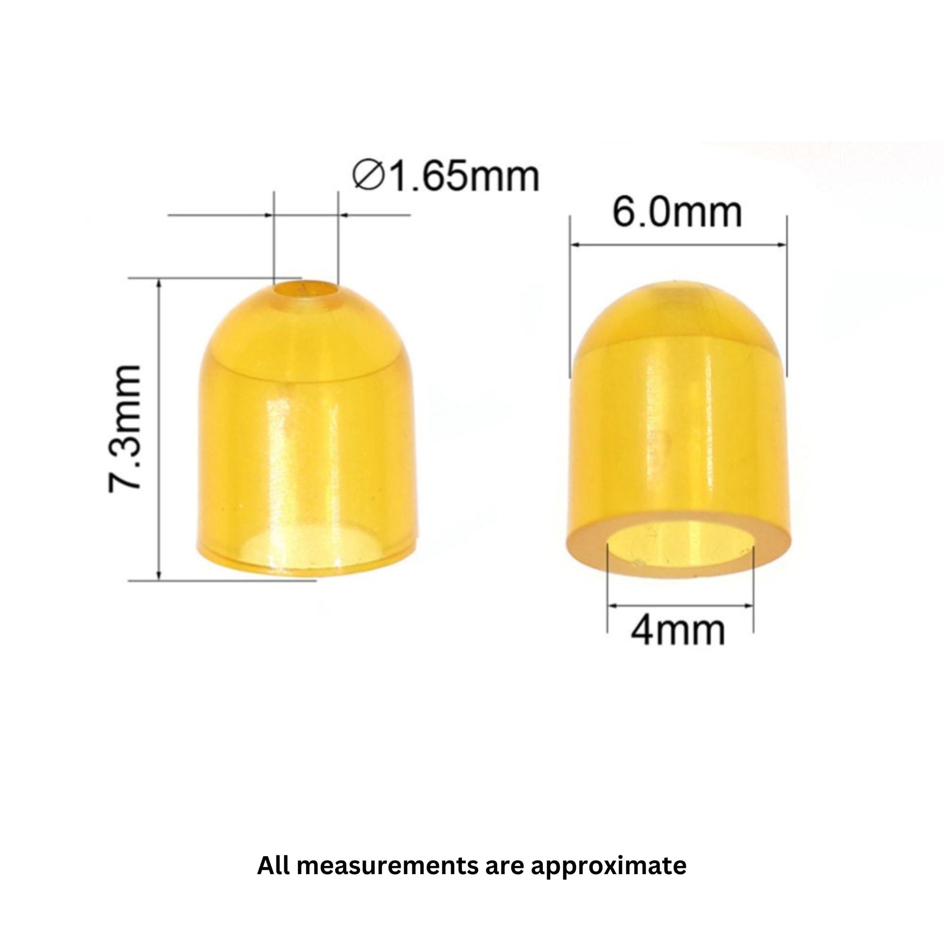 Artizan Nose Cone, 4mmID 6mmOD, Qty 50 - Image 2