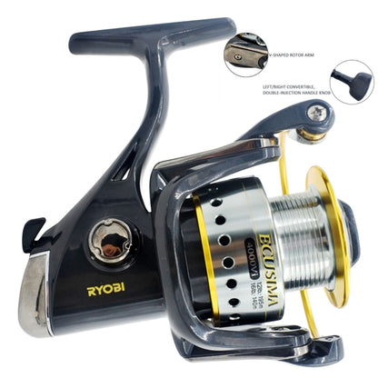Ryobi Ecusima 3000 Spinning Reel, 5:0:1 Fast Retrieve 4+1 BB - Image 4