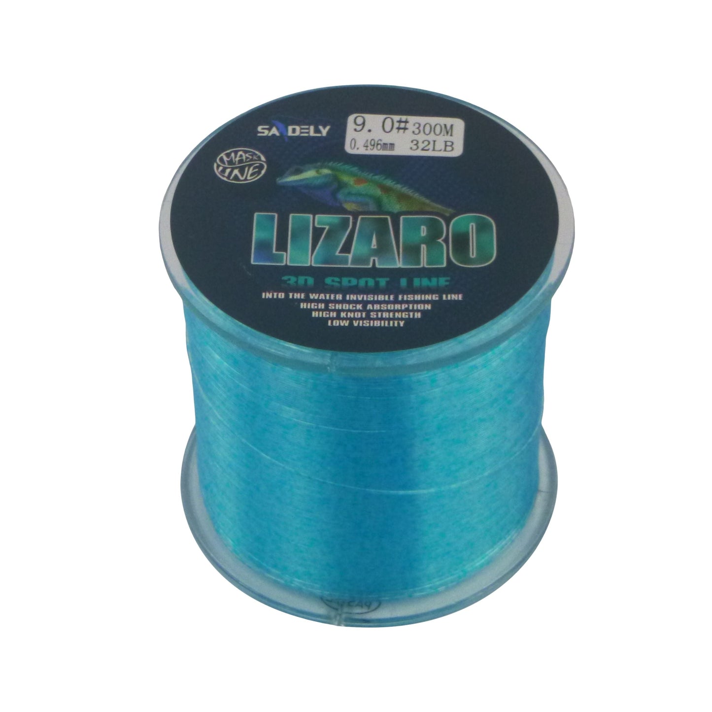 Samdely Lizaro Mono, Camo Blue, #2.0, 8lb, 300Mtr - Image 2