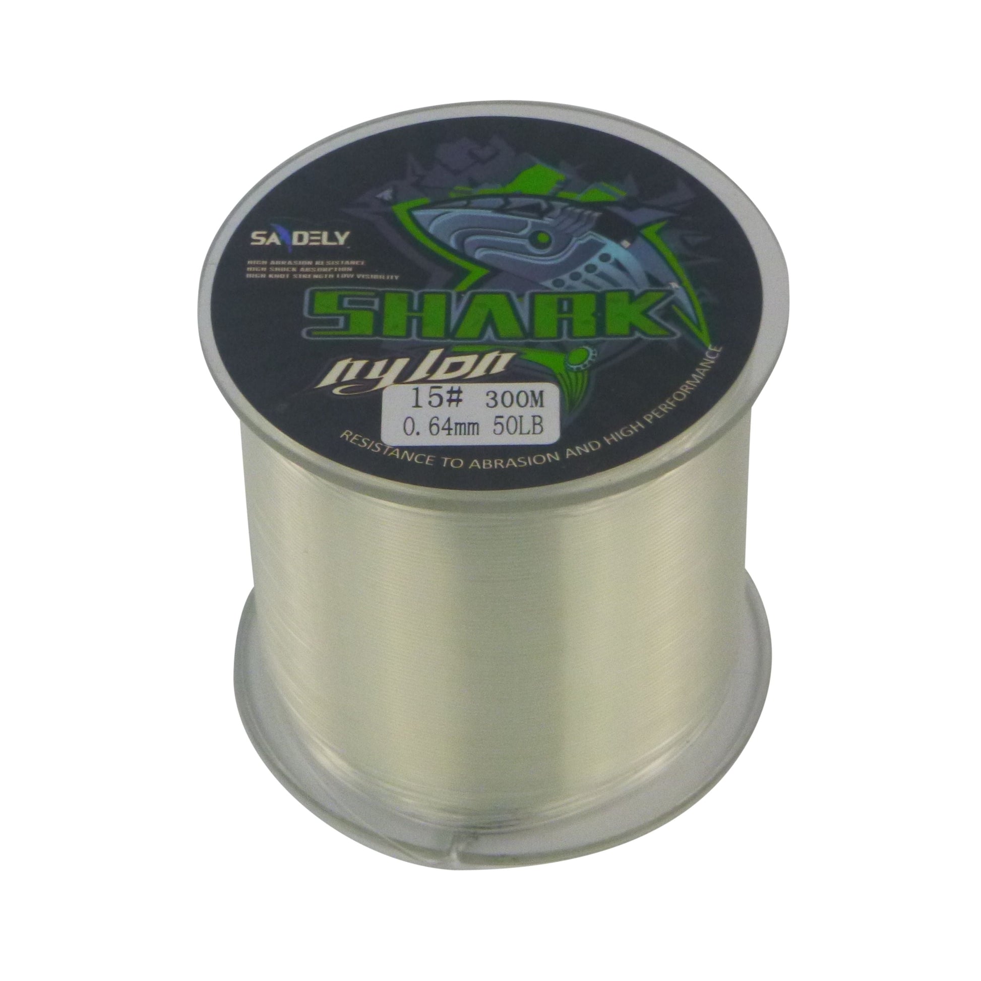 Samdely Shark Mono, Clear, #1.0, 4lb, 300Mtr - Image 2