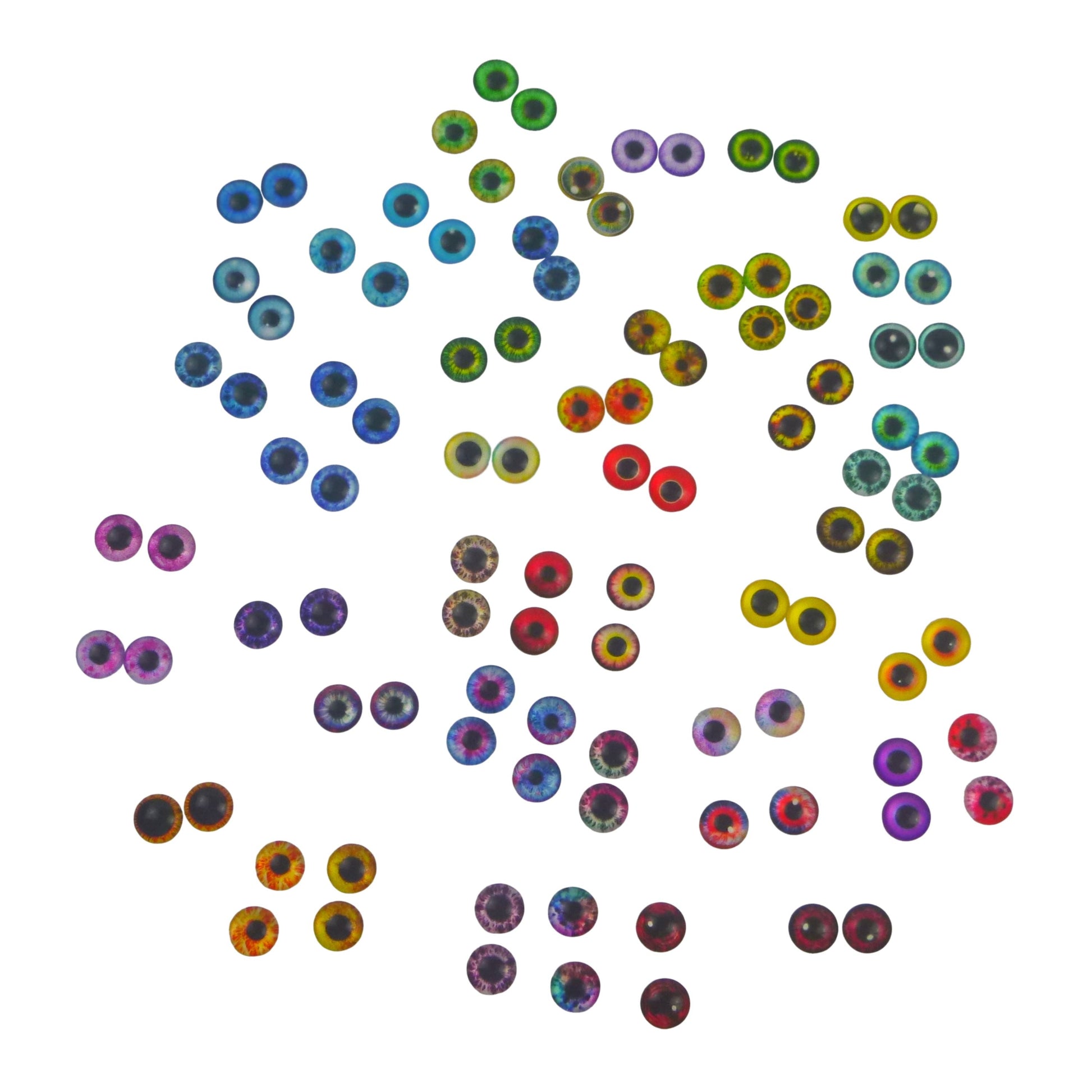 Artizan Molded Lure Eyes, 14mmD, 50*2, Qty 100 - Image 2