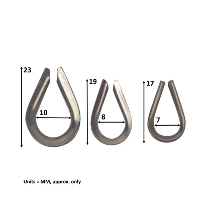 Swimerz Rigging Thimbles, 3.0mm, Qty 25 - Image 3
