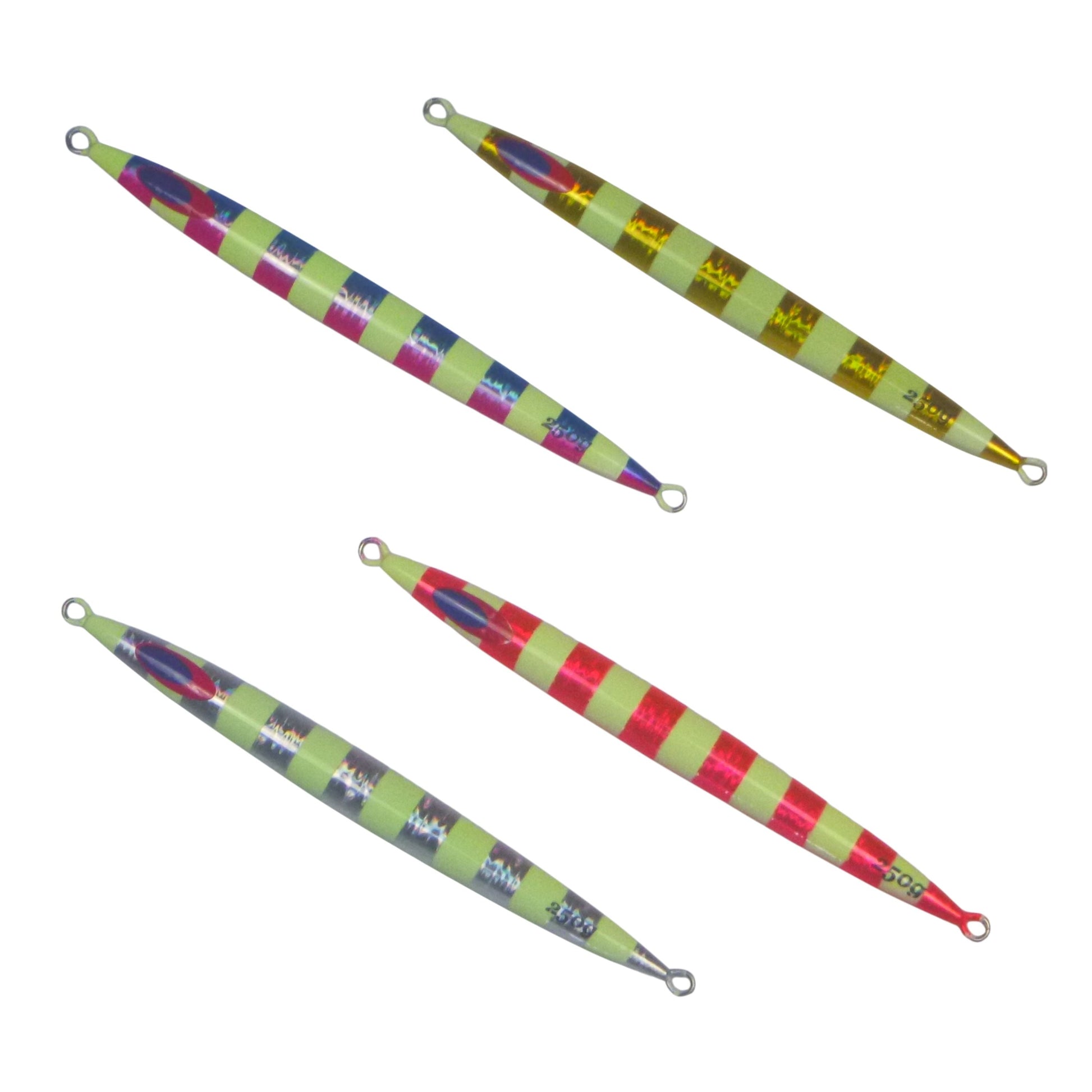 Finesse Lumo Fastdrop Jig, 250gm, Blue Blush, Qty 2 - Image 2