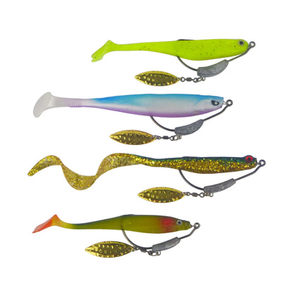 Swimerz 3gm Under Spin Blade Jig Heads, Size 3/0, 6 pack - Image 2