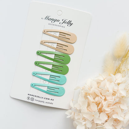 Essential Snap Hair clips - Fresh - 12 Pieces - Image 3