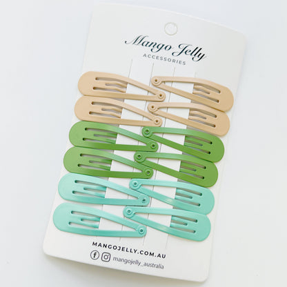 Essential Snap Hair clips - Fresh - 12 Pieces - Image 7
