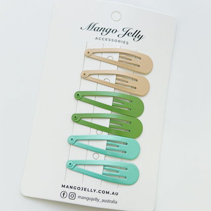 Essential Snap Hair clips - Fresh - 6 Pieces - Image 5