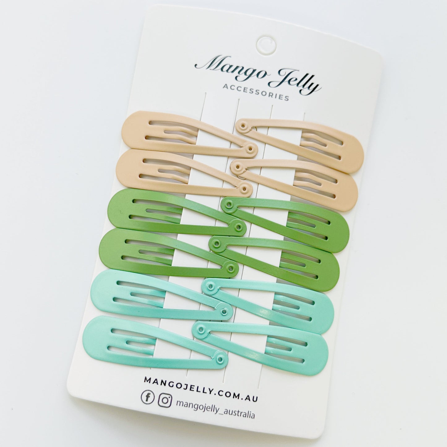 Essential Snap Hair clips - Fresh - 6 Pieces - Image 7