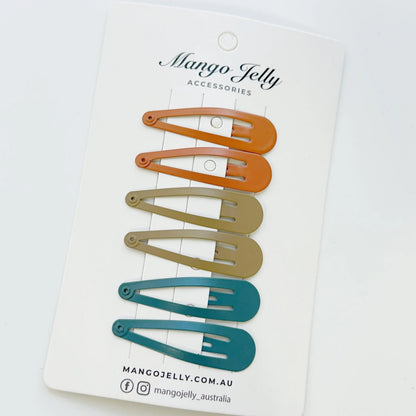 Essential Snap Hair clips - Natural - 12 Pieces - Image 6