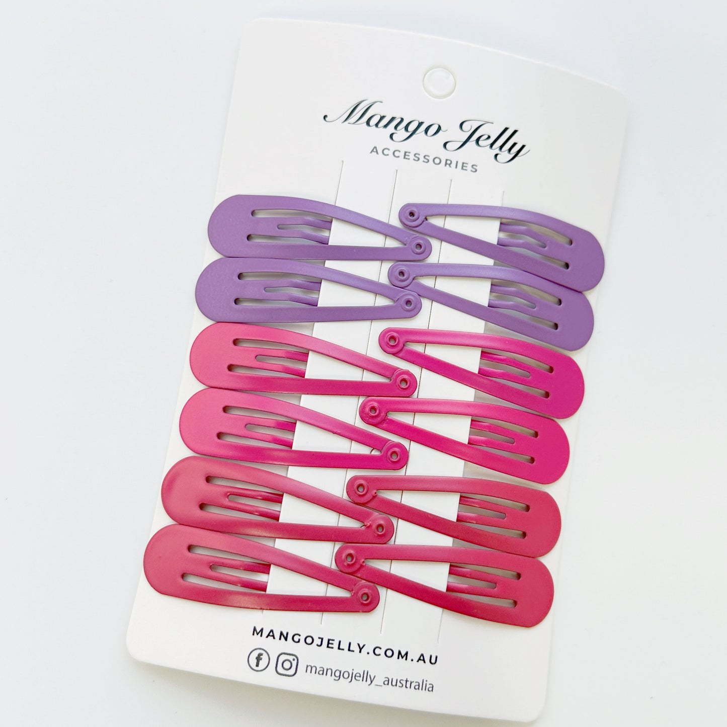 Essential Snap Hair clips - Rosie - 6 Pieces - Image 5