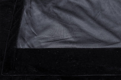 Long Large Velvet Curtains Black PINCH PLEAT 590x270cm + 30 Hooks Polyeste New - Image 6