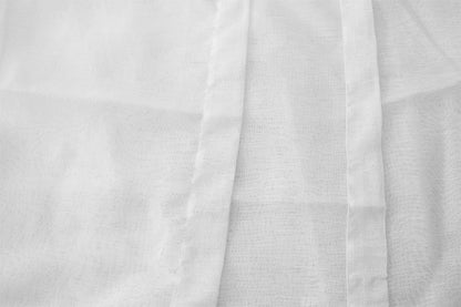 2 Long drop Sheer Voile Curtains 580cm wide 270cm long+30 Hooks Pinch Pleat New - Image 5
