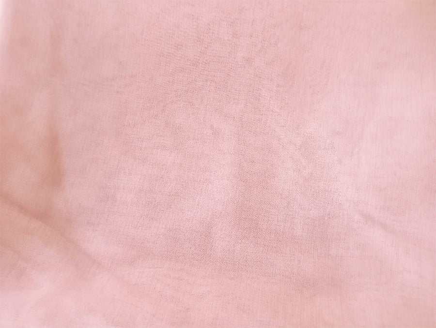 2 Long drop Sheer Voile Curtains 590cm wide 270cm Drop Pinch Pleat+30 Hook, Pink - Image 2