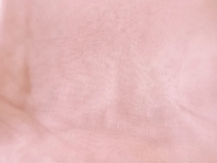 2 Long drop Sheer Voile Curtains 590cm wide 270cm Drop Pinch Pleat+30 Hook, Pink - Image 2
