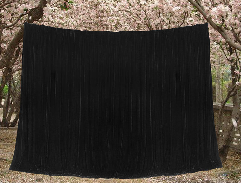 Long Large Thick Black Velvet Curtains 580x270cm+full liner,Blockout,Pinch Pleat - Image 2