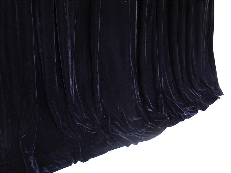 Long Large Thick Black Velvet Curtains 580x270cm+full liner,Blockout,Pinch Pleat - Image 4