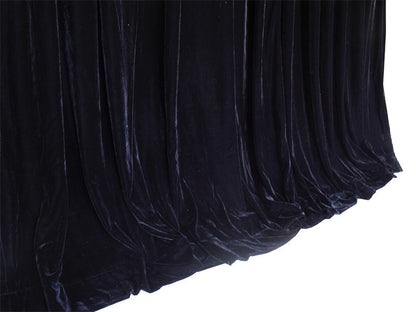 Long Large Thick Black Velvet Curtains 580x270cm+full liner,Blockout,Pinch Pleat - Image 4