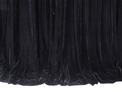 Long Large Thick Black Velvet Curtains 580x270cm+full liner,Blockout,Pinch Pleat - Image 5