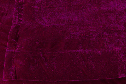 Large Thick Velvet Curtains 590x230cm with full liner 30 hooks Burgundy New - Image 4