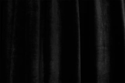 Large Thick Faux Mink Velvet Curtains Blockout 550x 230cm+Hook Pinch Pleat Black - Image 3