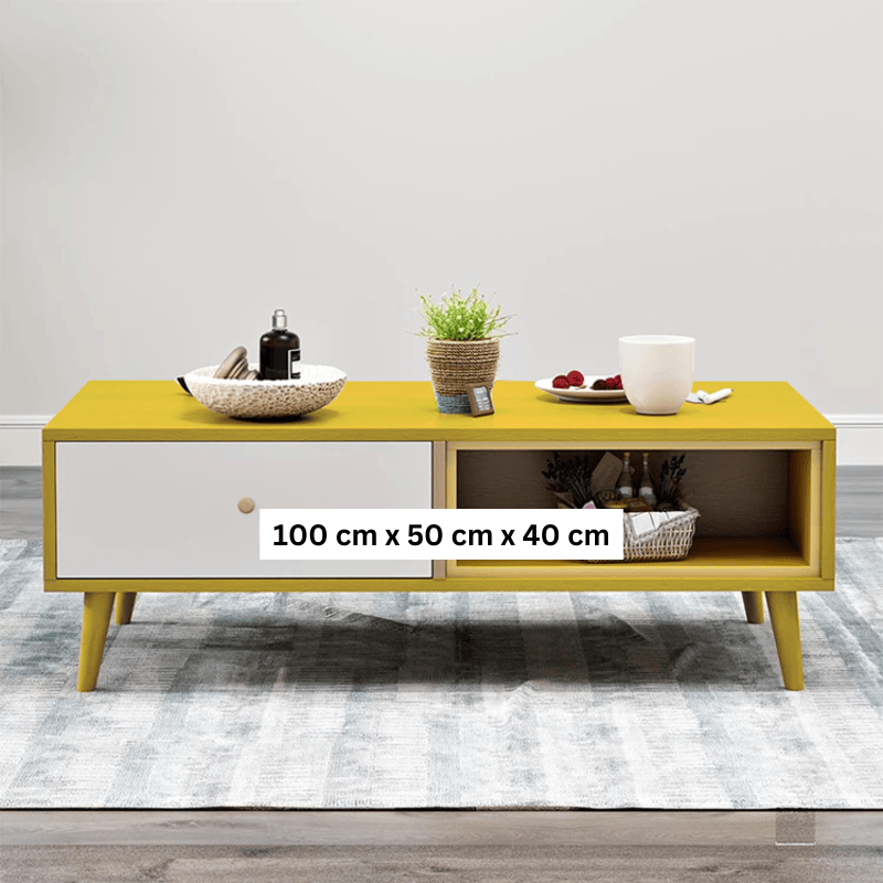 NNECN Modern TV Stand Side table & Coffee Table package for Living Room - Image 2