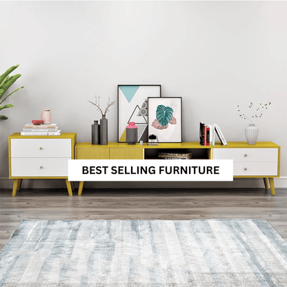 NNECN Modern TV Stand Side table & Coffee Table package for Living Room - Image 4