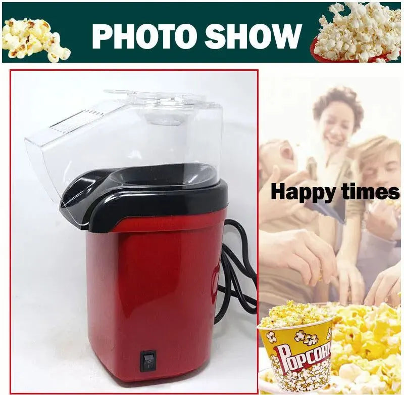 Automatic Hot Air Pop Corn Maker Machine - Image 4