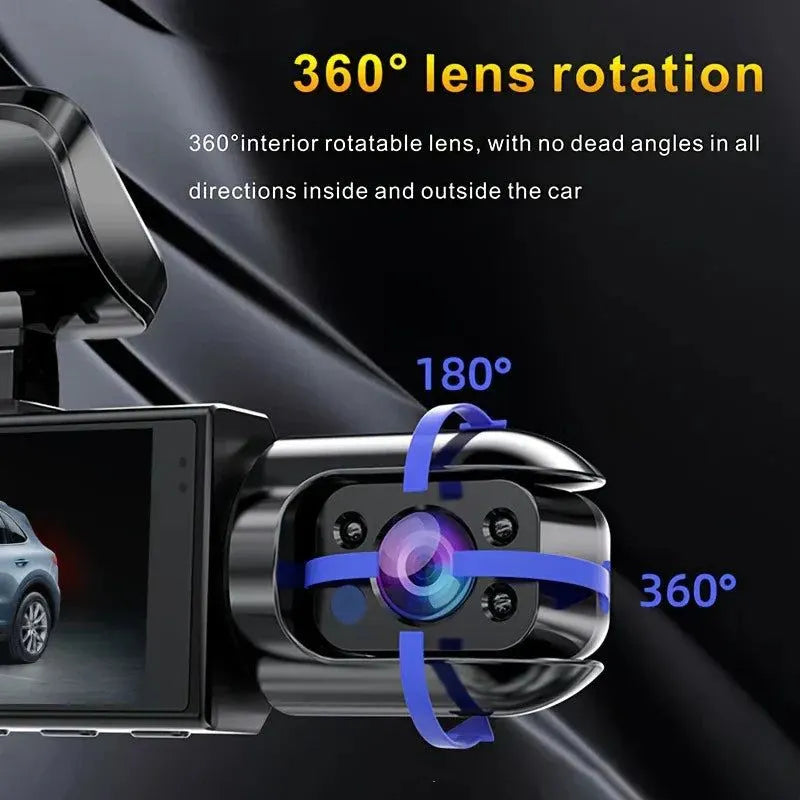 1080P WiFi Dual Lens Dash Cam Front Rear Car DVR - Image 6