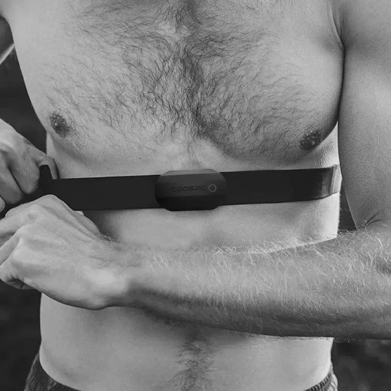 Dual Mode Heart Rate Sensor  ANT+ And Bluetooth Chest Strap Black - Image 3