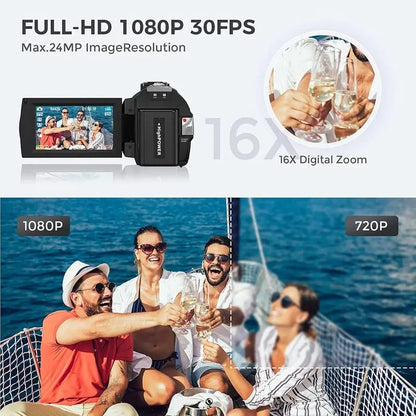 Digital HD Camera with Rotating Screen - Image 8