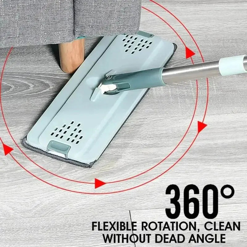Flat Squeeze Mop & Bucket Set - Image 5
