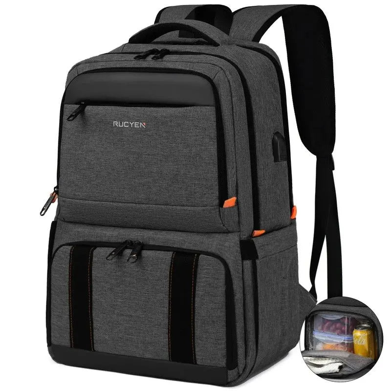 Waterproof Insulated Cooler Backpack Black - Image 5