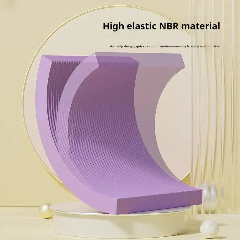 4CM Ultra-Thick NBR Yoga Fitness Support Pad Purple - Image 6