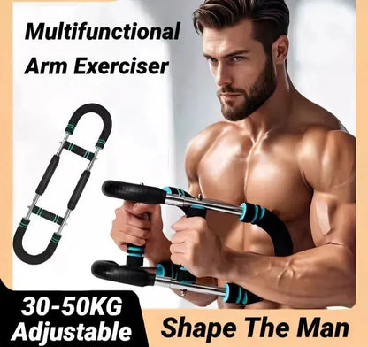 Adjustable U-Shaped Arm Exerciser Blue - Image 7