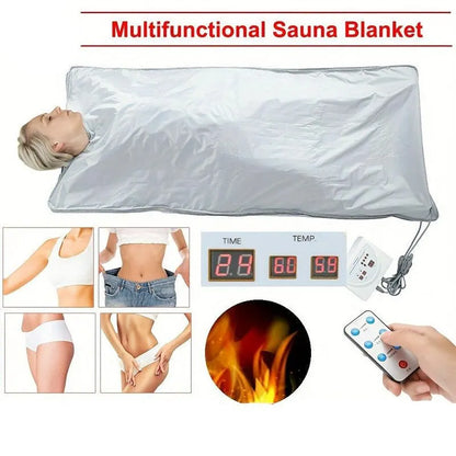 Far Infrared Sauna Blanket For Slimming & Detox(White) - Image 2
