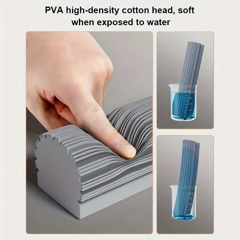 Sponge Mop Super Absorbent with 2 Mop Heads - Image 3