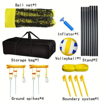 Volleyball Set Outdoor PVC Net with Accessories - Image 3