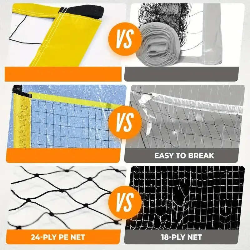 Volleyball Set Outdoor PVC Net with Accessories - Image 6