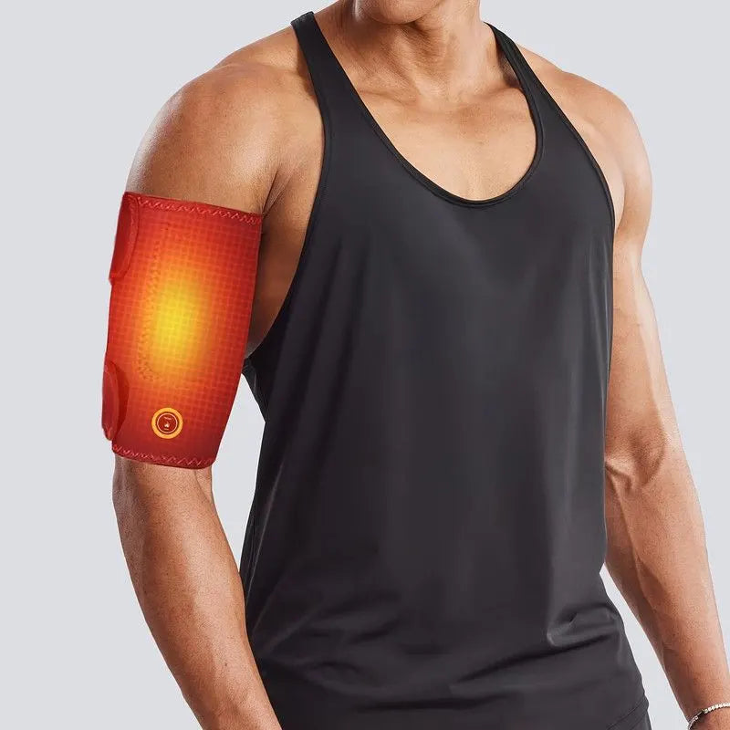 Heated Arm Massager Sleeve with USB Compression Therapy - Image 5