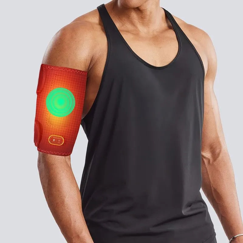 Heated Arm Massager Sleeve with USB Compression Therapy - Image 6
