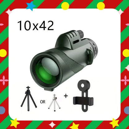 HD Monocular Telescope with Phone Holder and Tripod - Image 3