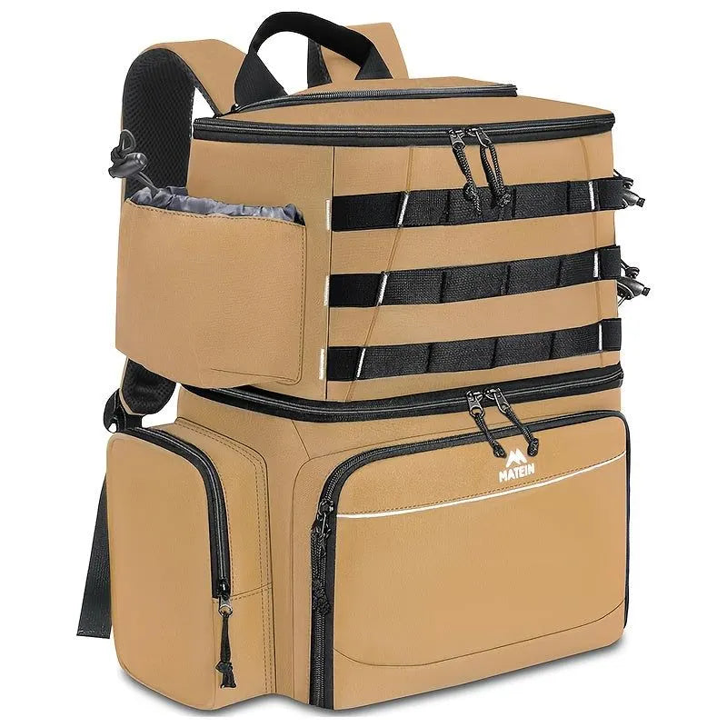 Fishing Tackle Backpack with Rod Holders & Cooler - Image 2