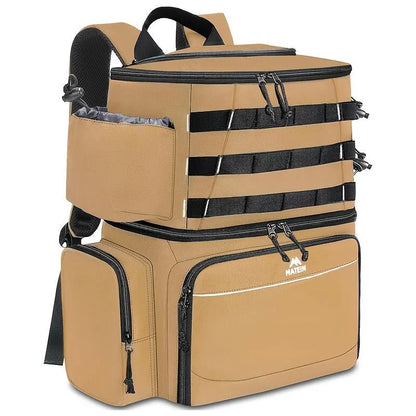 Fishing Tackle Backpack with Rod Holders & Cooler - Image 2
