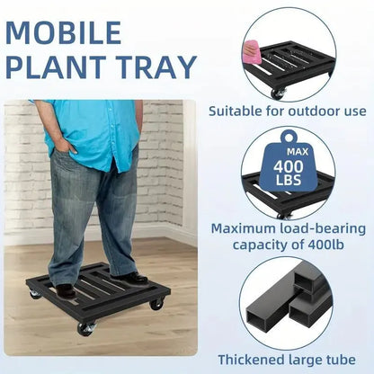 Lockable Wheel Plant Tray - Image 2