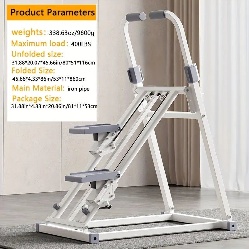 Foldable Stair Climber Home Fitness Machine - Image 3