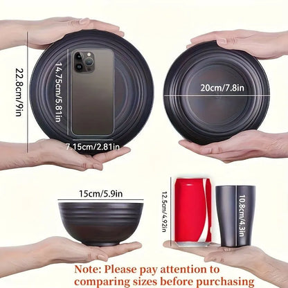 Shatterproof Tableware Set for Camping  - Image 6