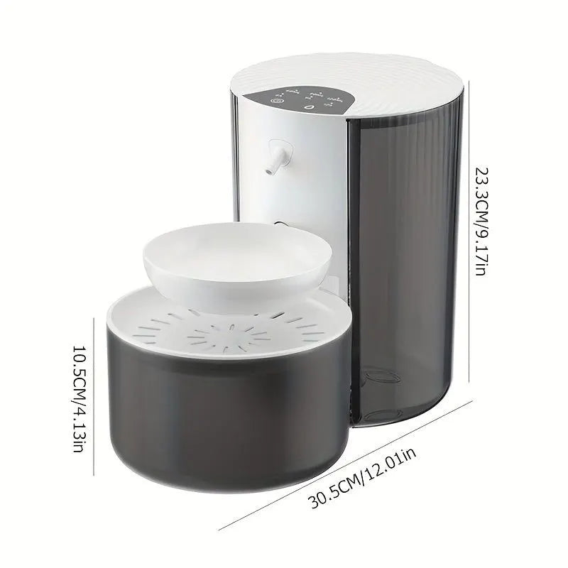 Smart Cat Water Fountain with 3L, USB & Battery - Image 2